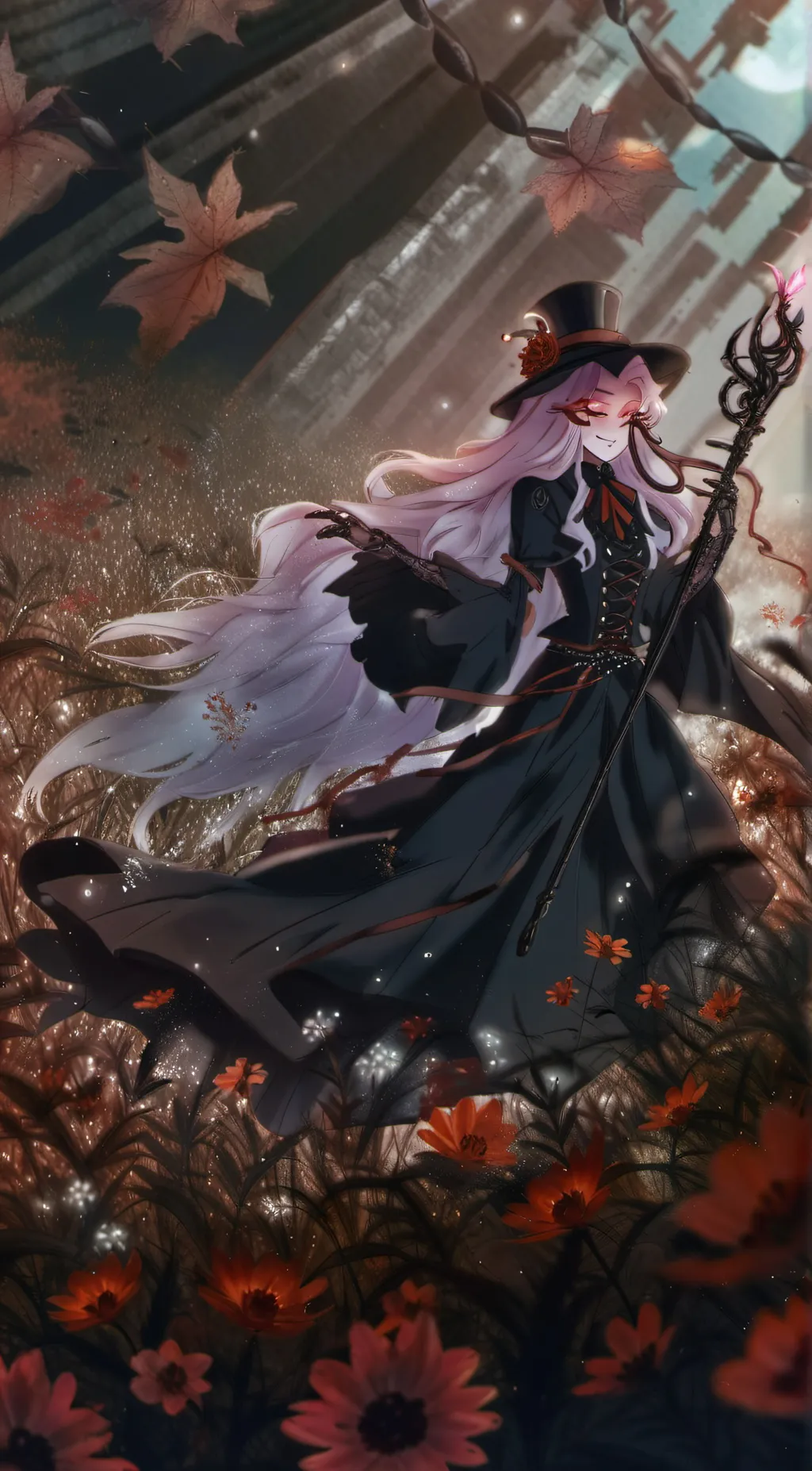 ai character: Mayday  background