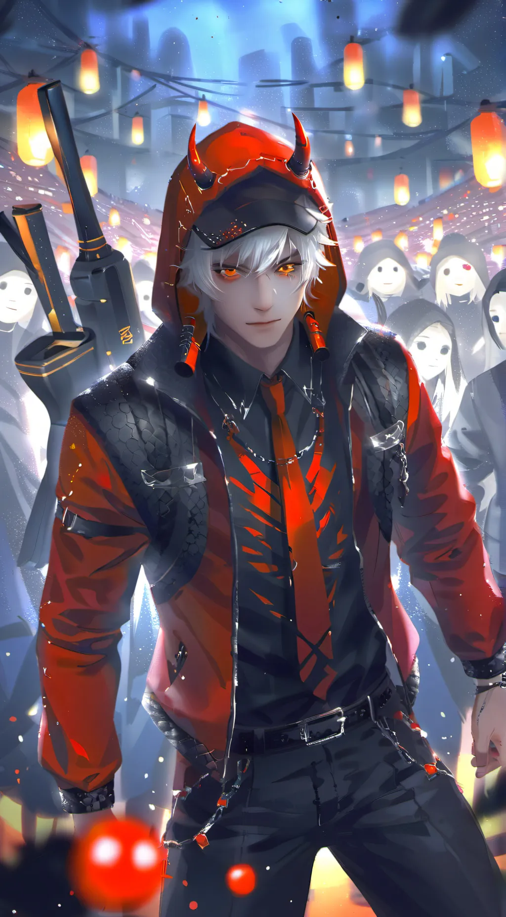 ai character: xdemon background