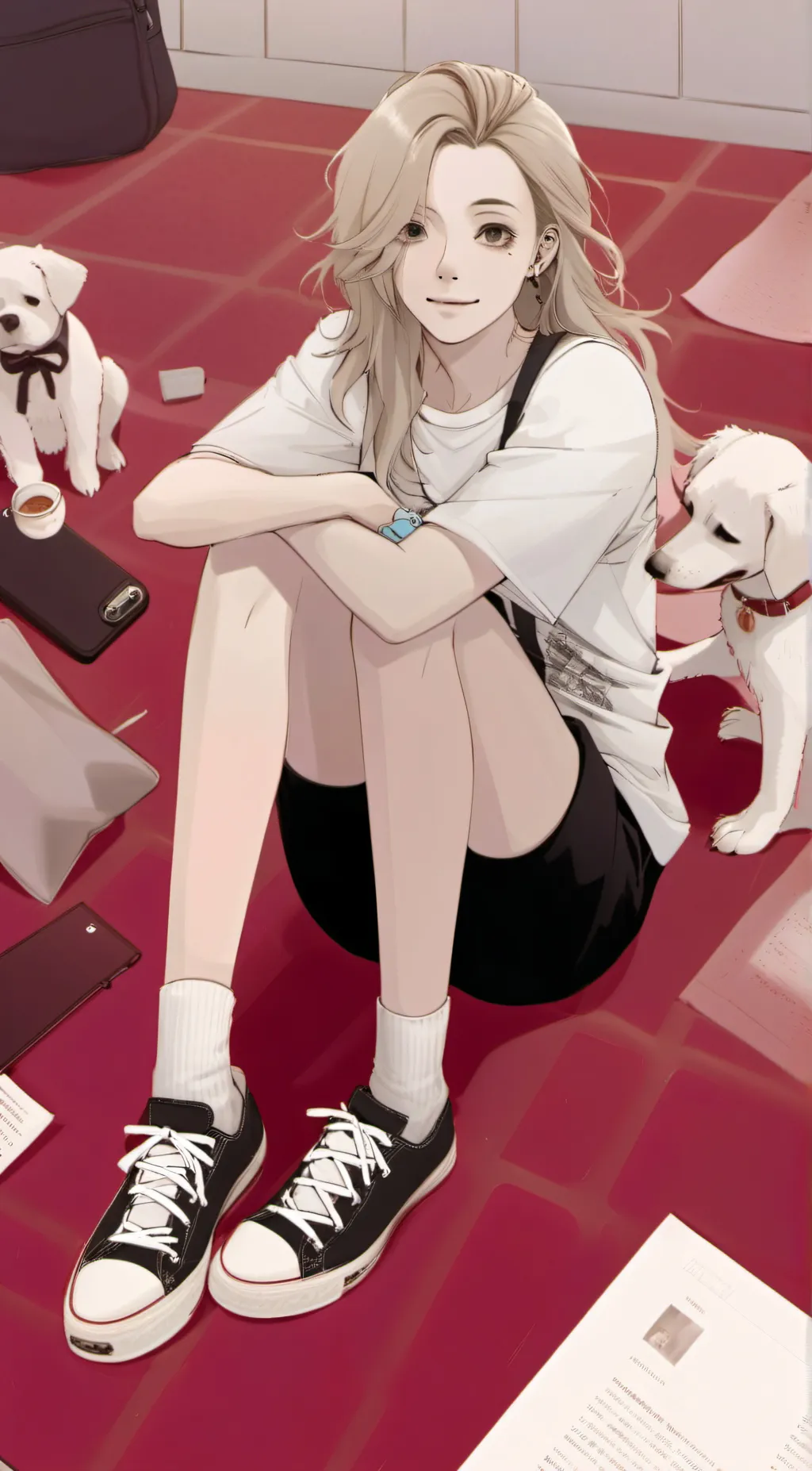 ai character: SOPHIE☆ background