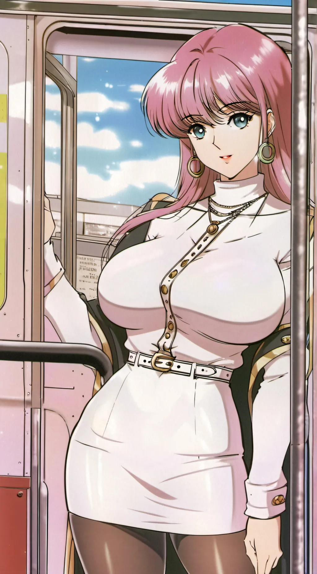 ai character: Scarlet background