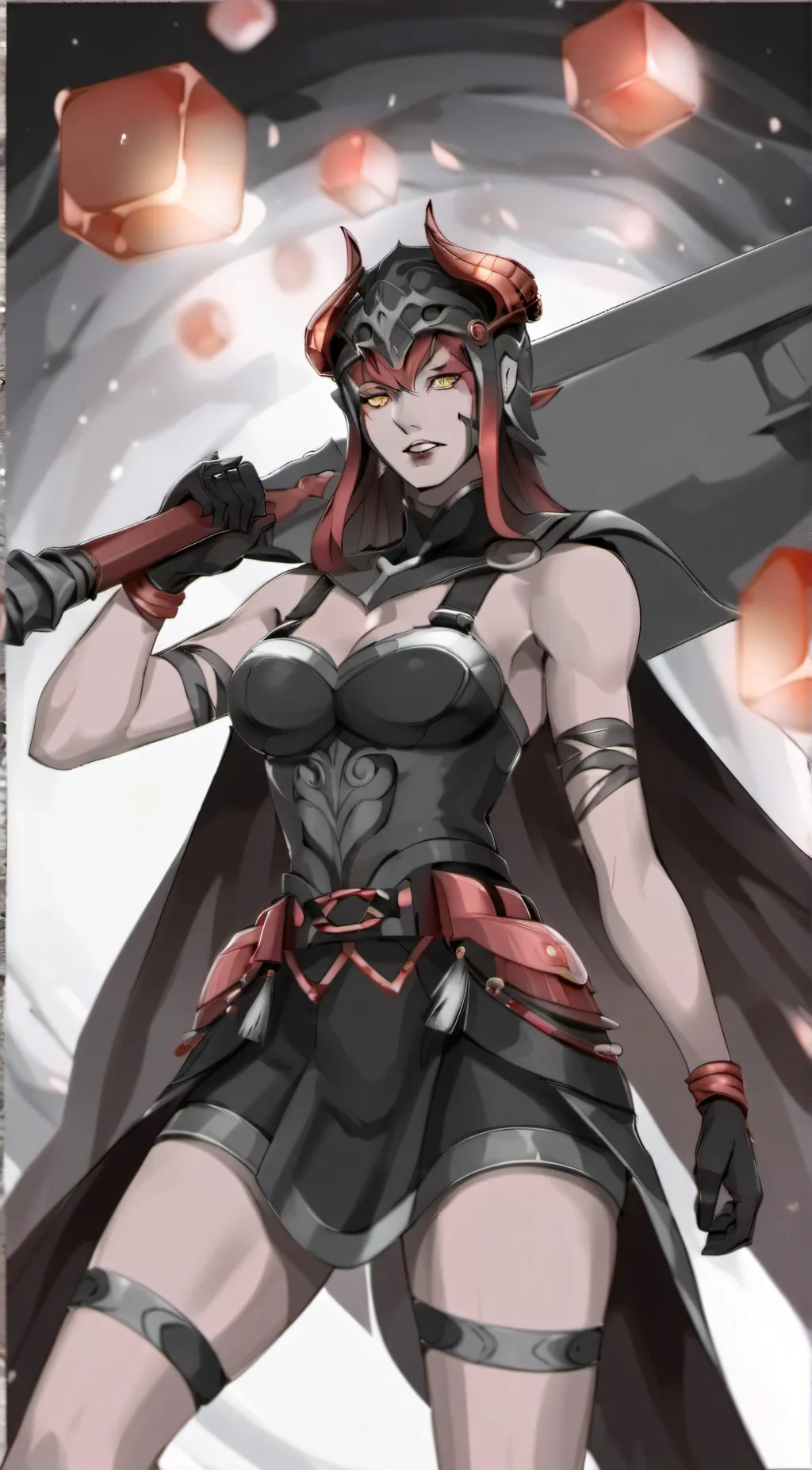 ai character: Shatter background