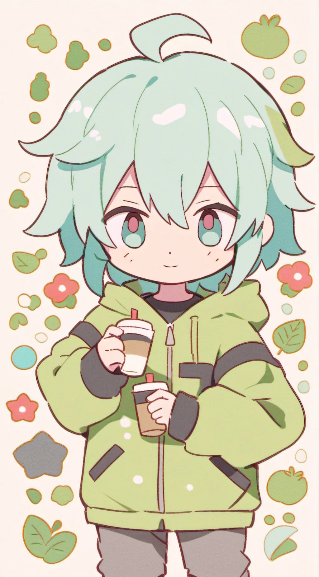 ai character: World of Naruto  background