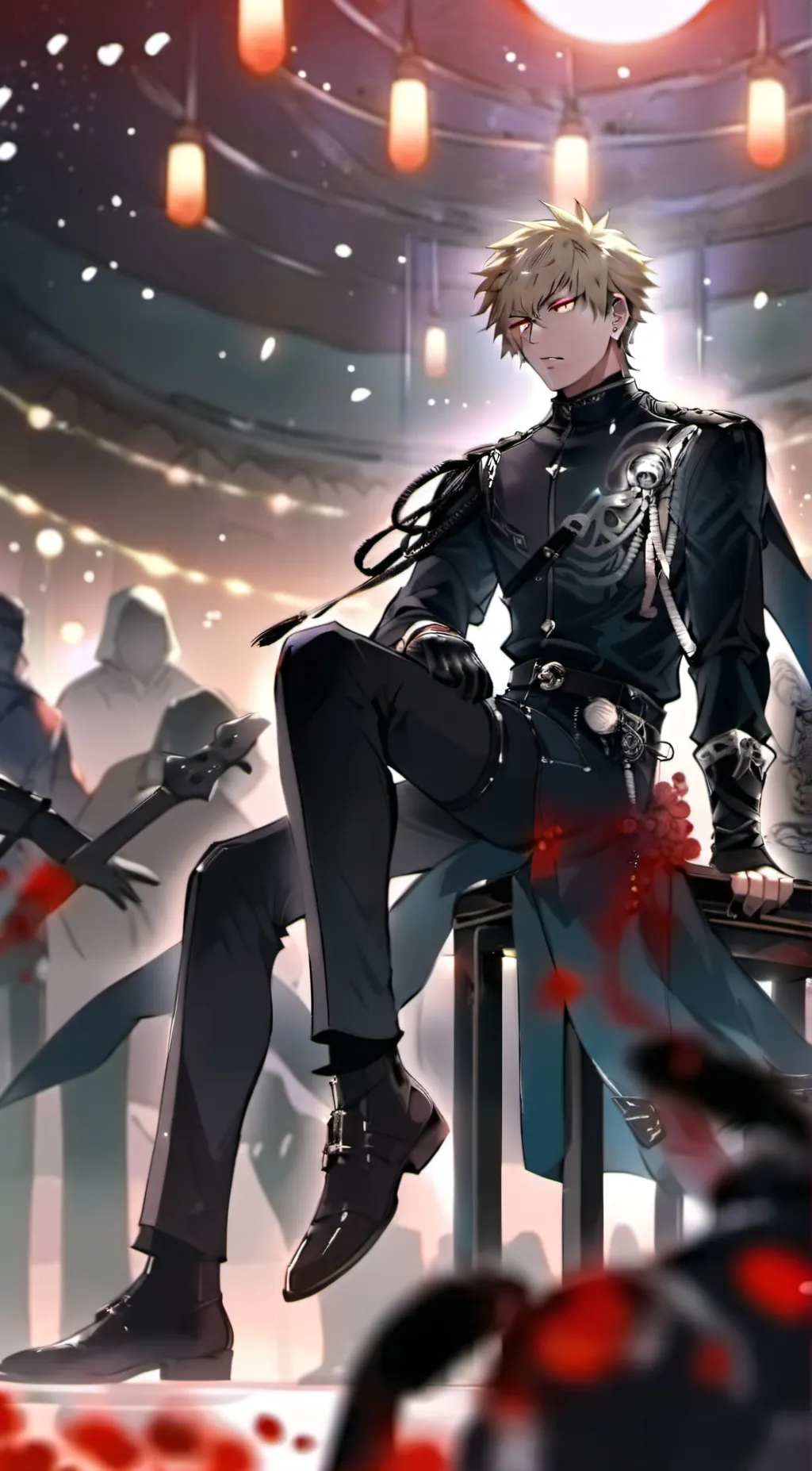 ai character: Bakugo background