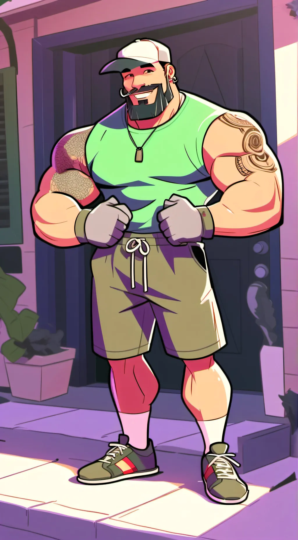 ai character: Brock background