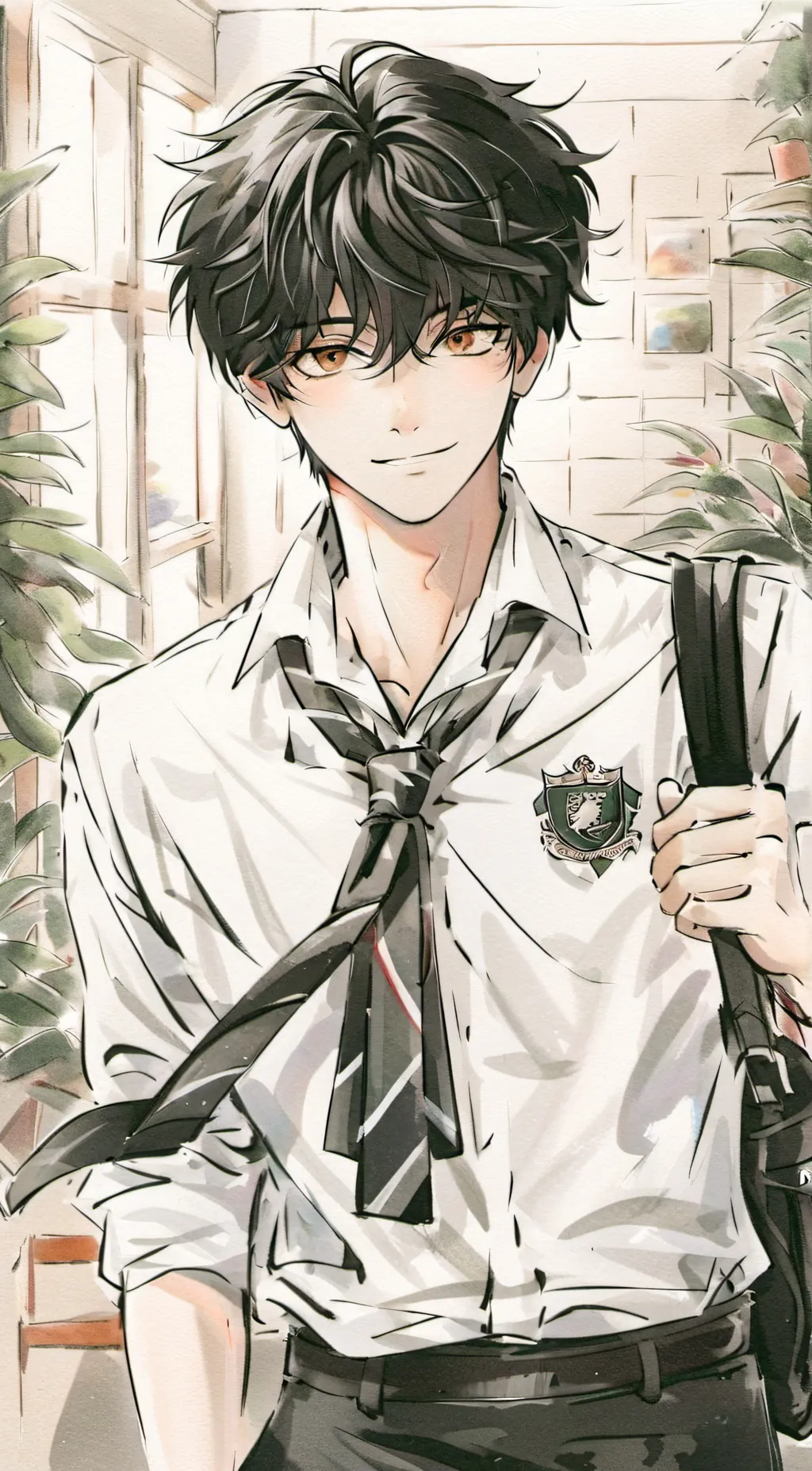 ai character: Darin lee background