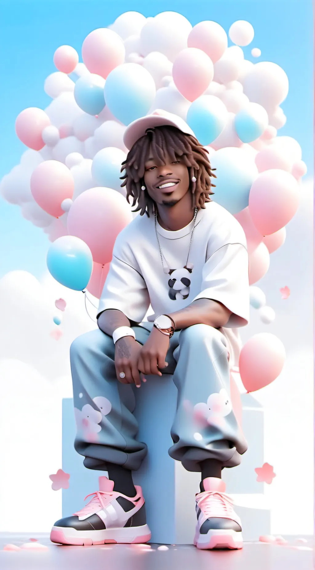 ai character: Zy background