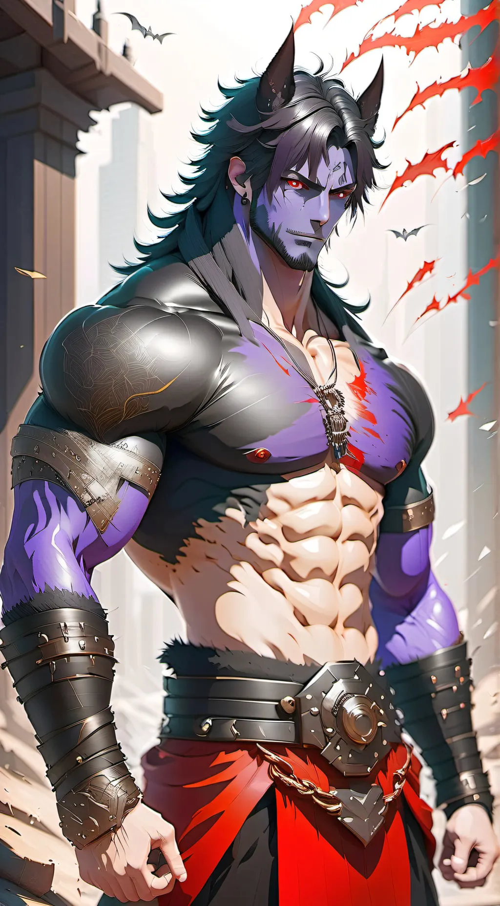 ai character: Wang background