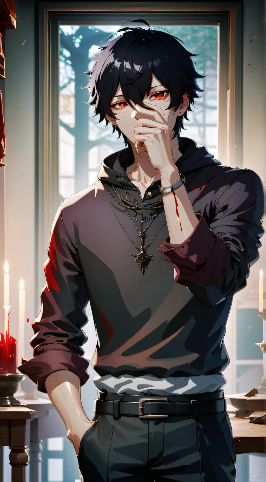 ai character: Kai background