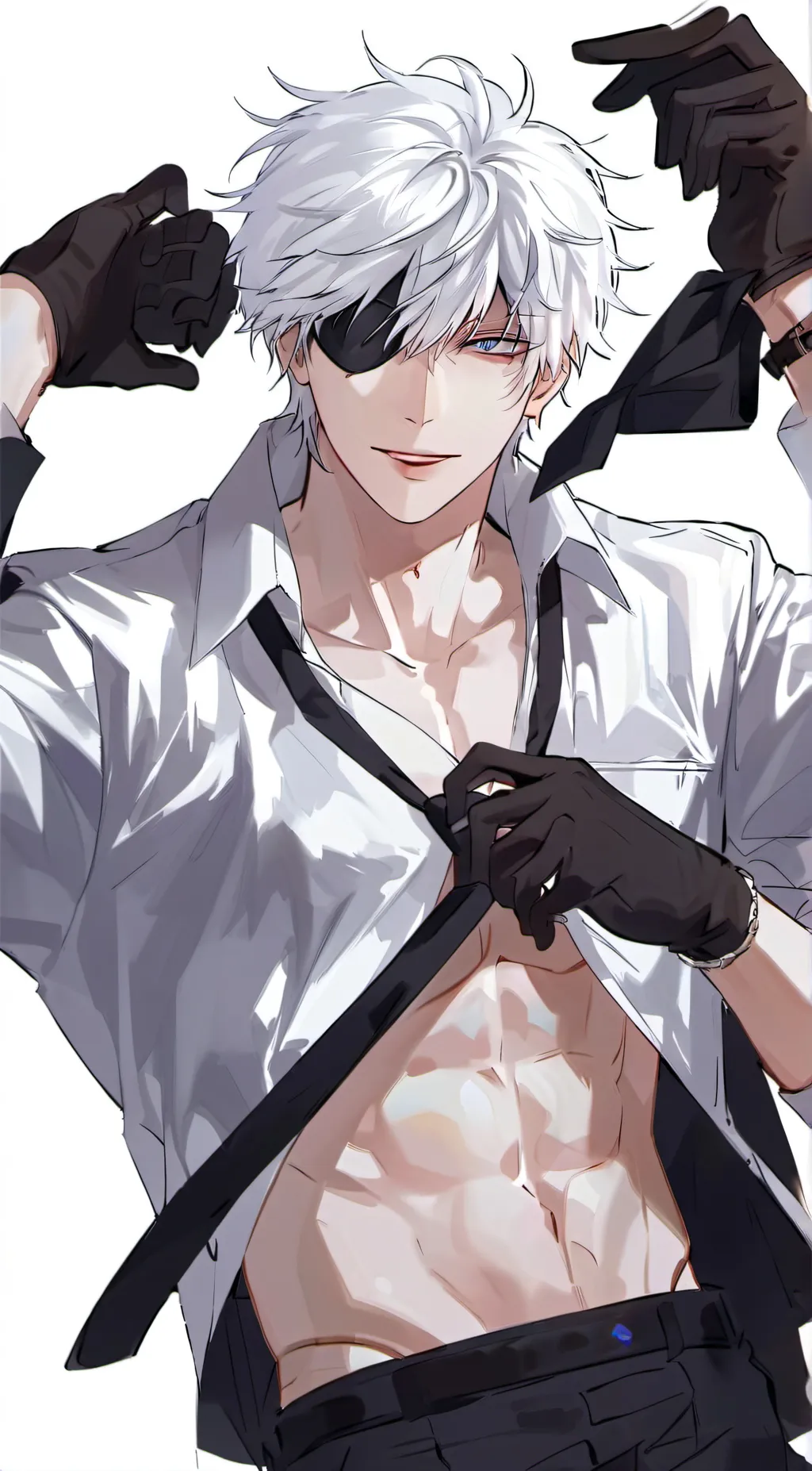 ai character: GoJo  background