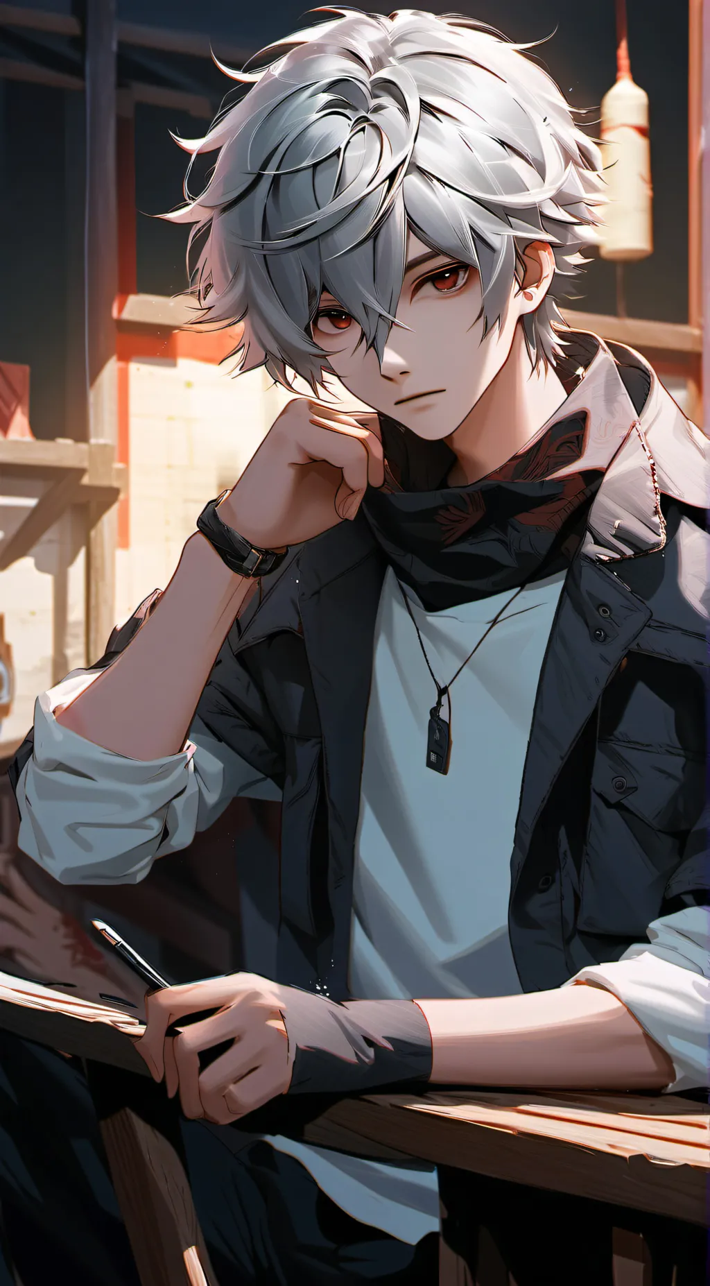 ai character: Andrew background