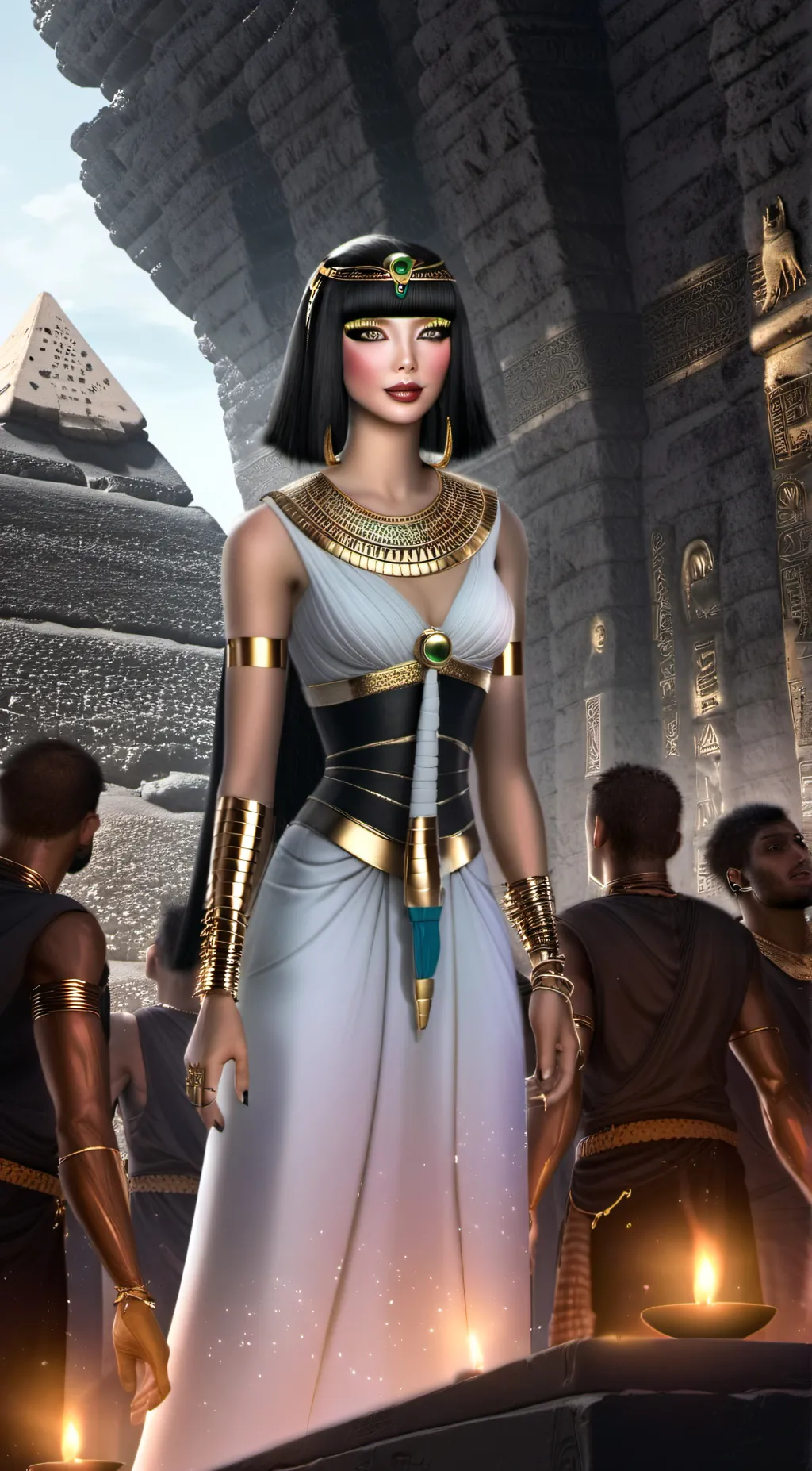 ai character: Anippe background