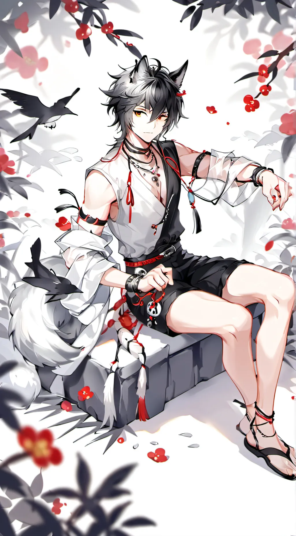 ai character: Maji  background