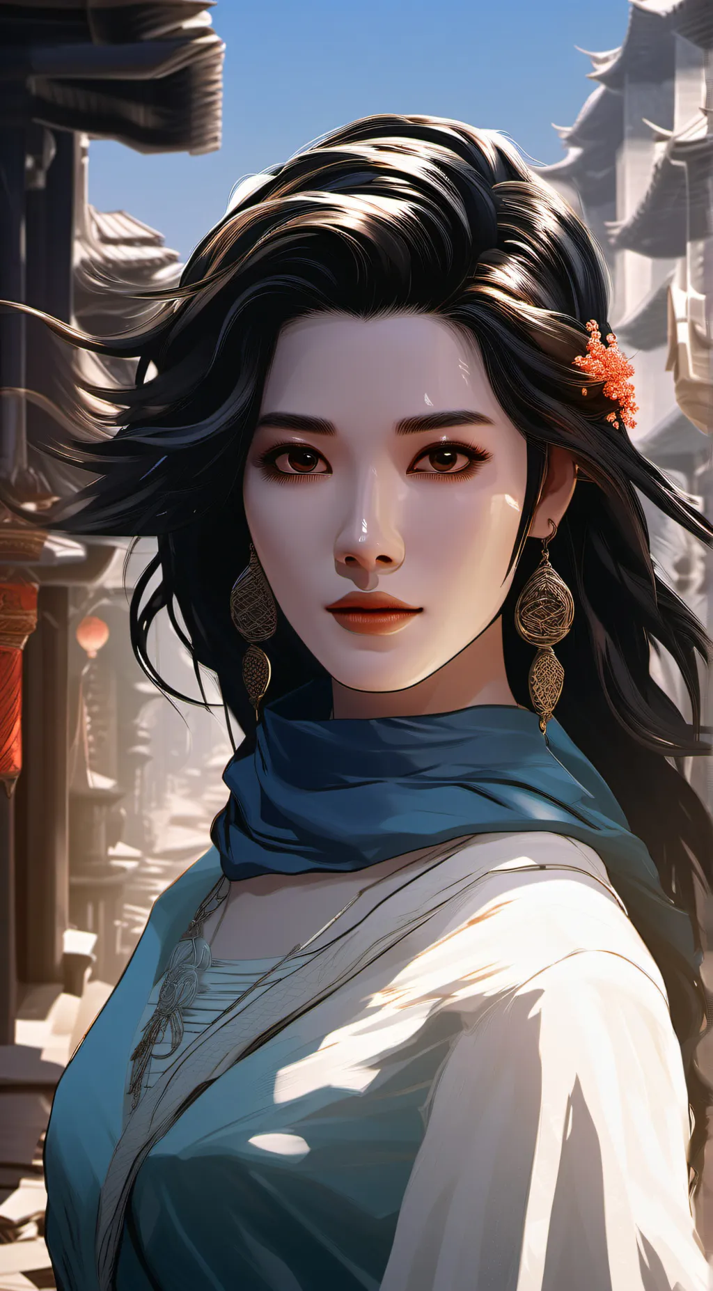 ai character: Tina the rina background