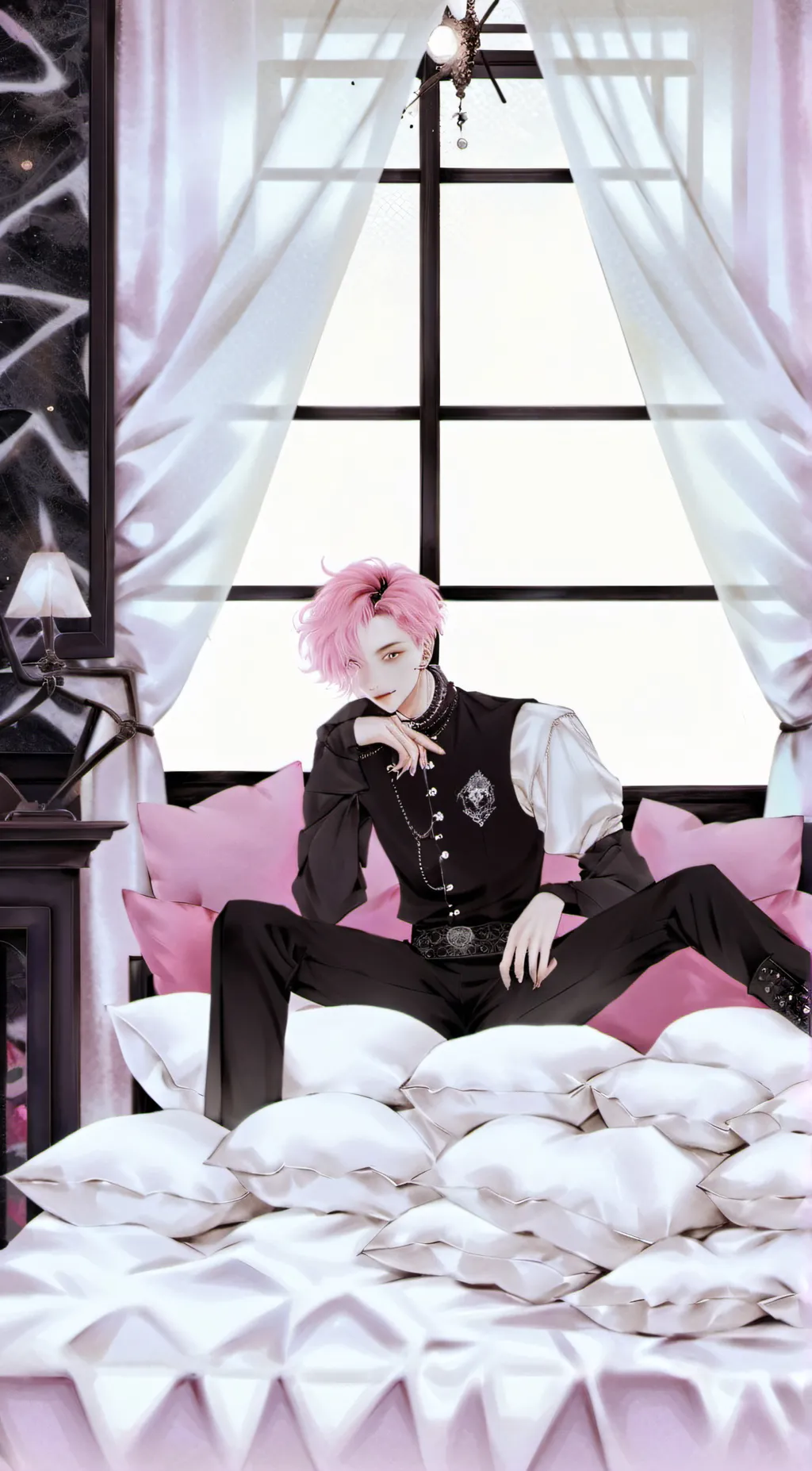 ai character: leo background