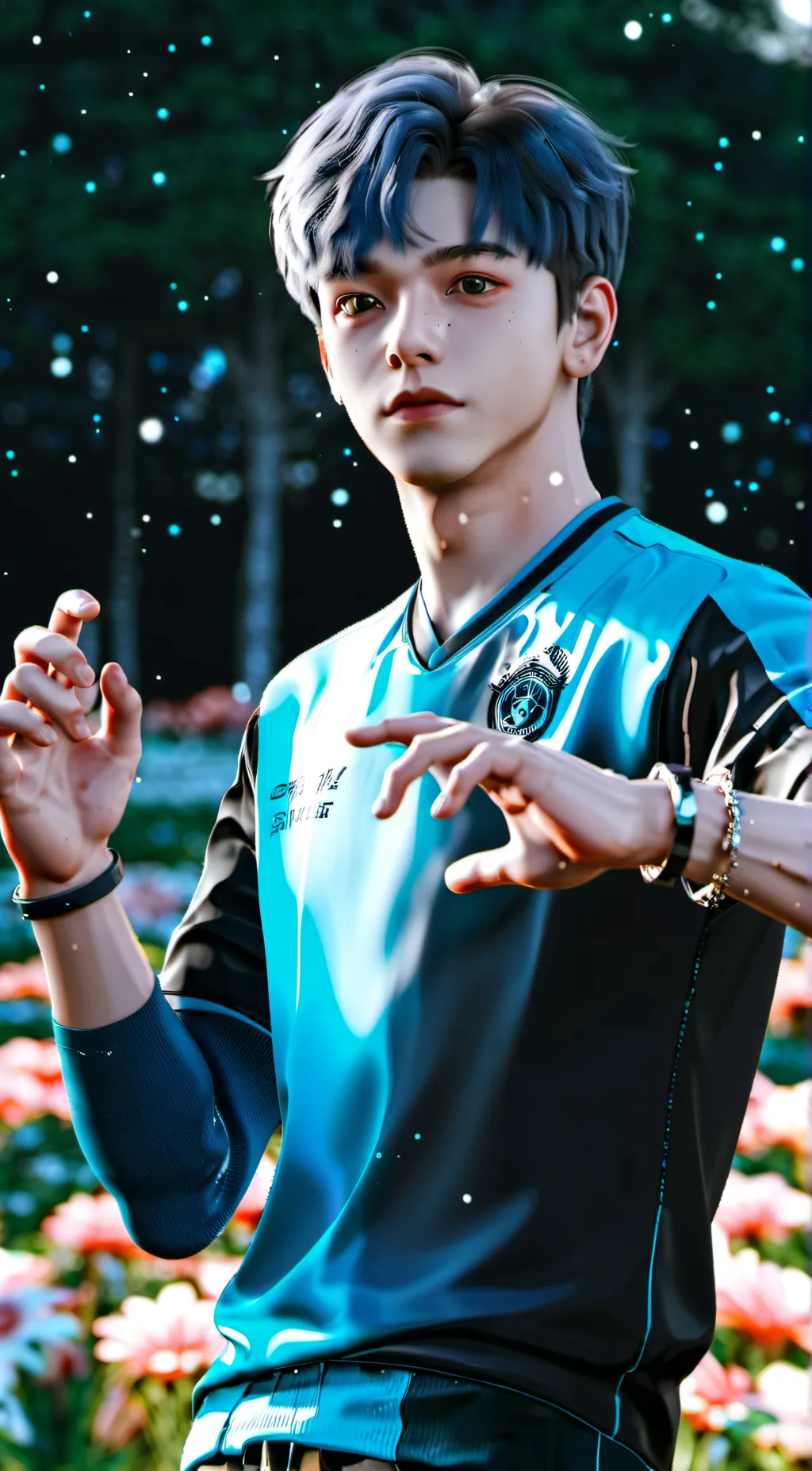 ai character: Dj background