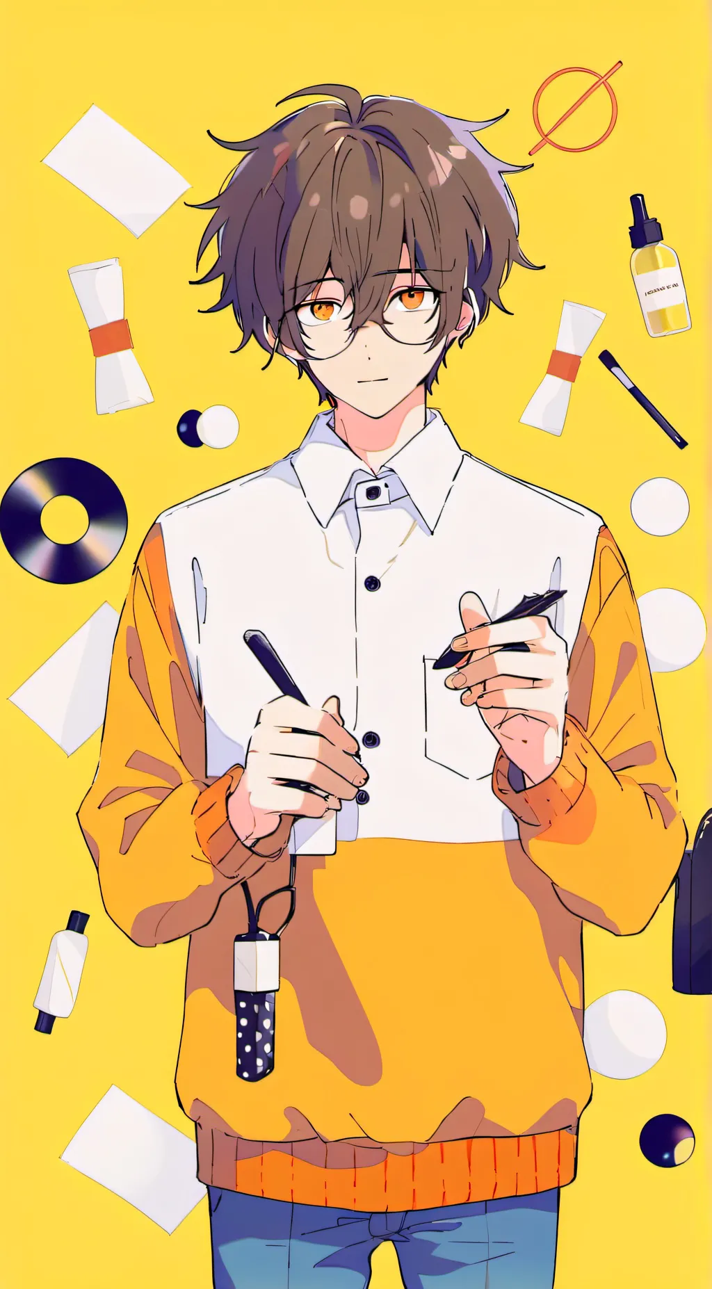 ai character: alex background