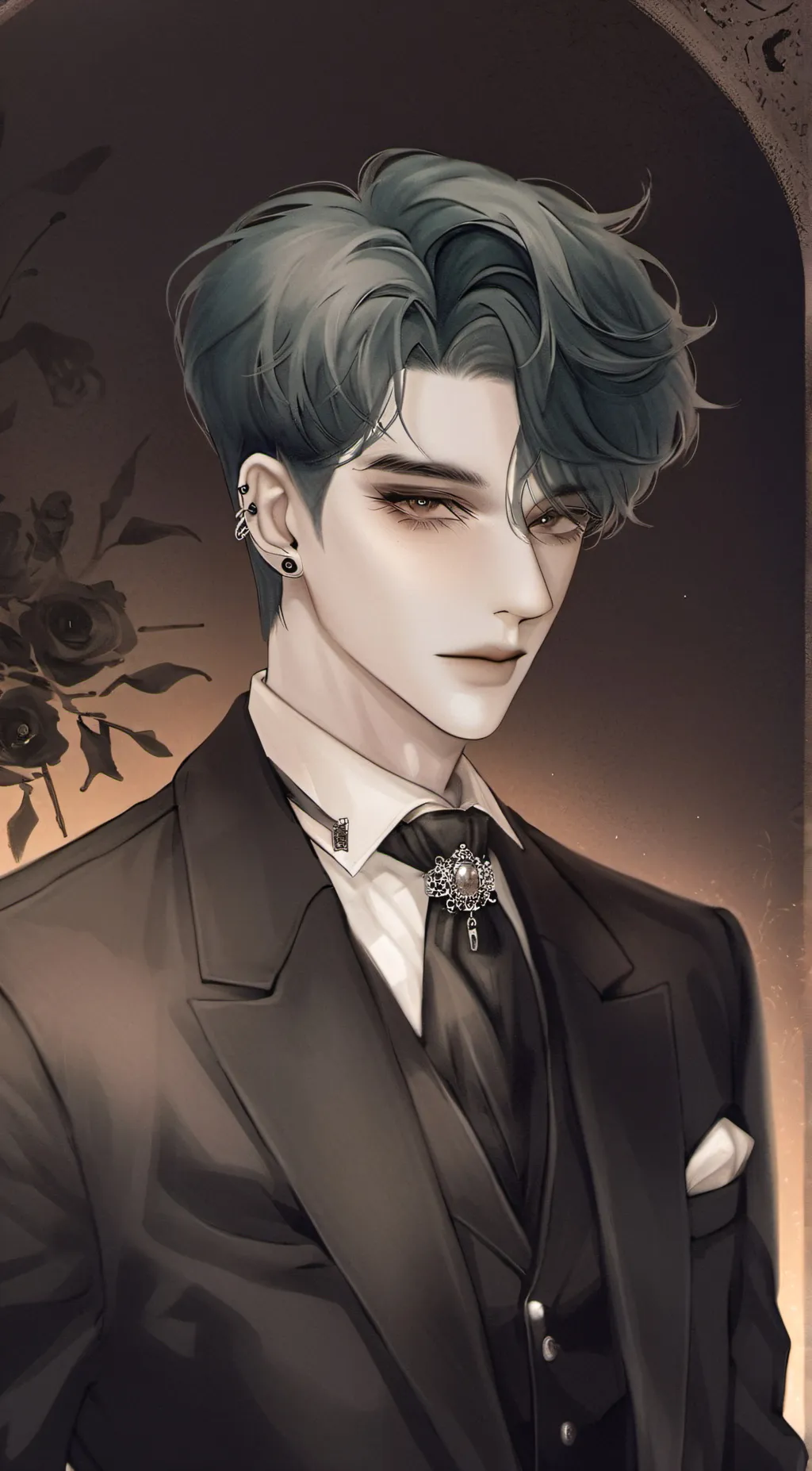 ai character: BTS Mafia  background