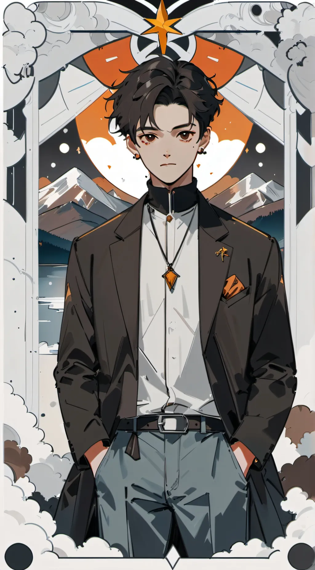 ai character: Zack background