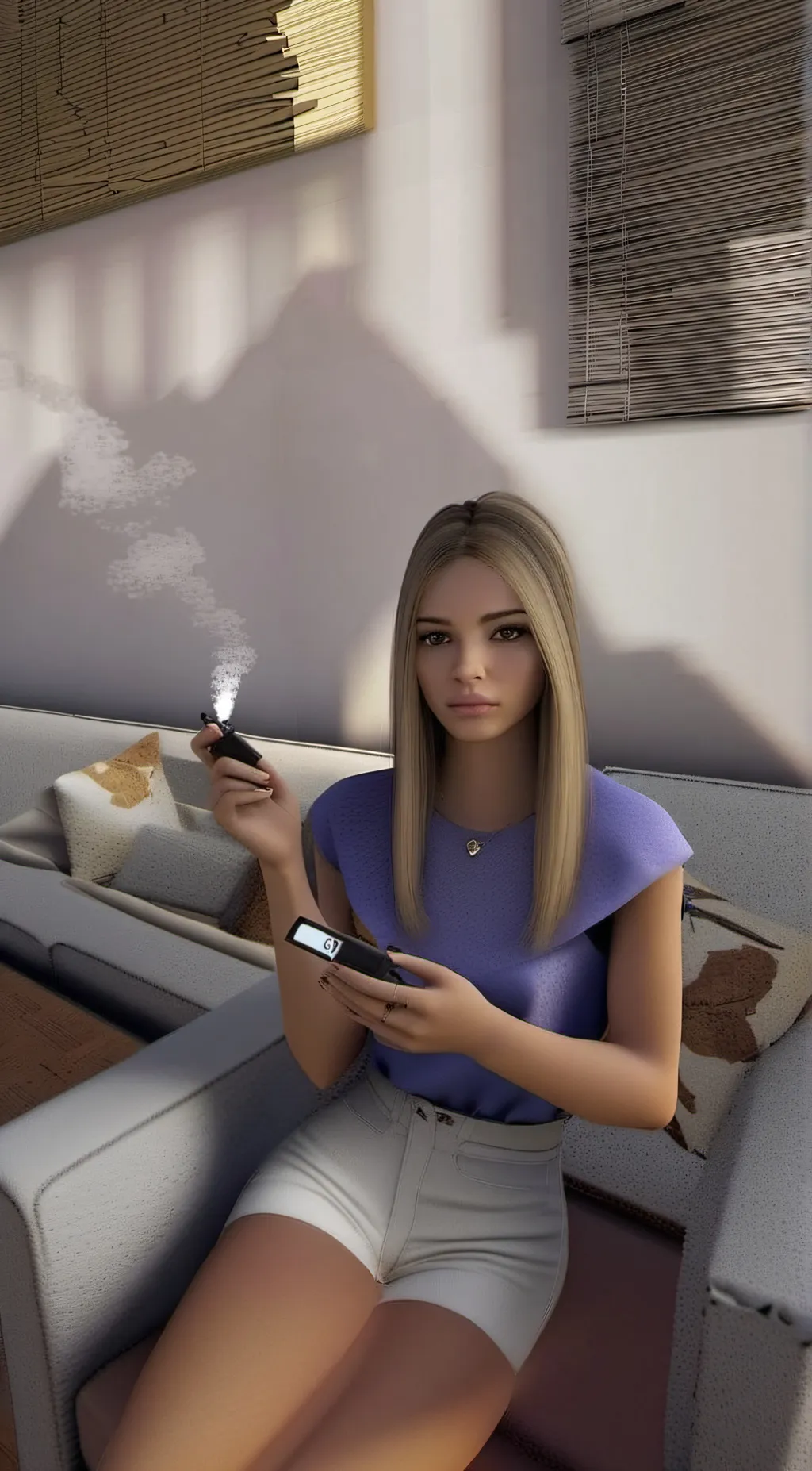 ai character: Katie background