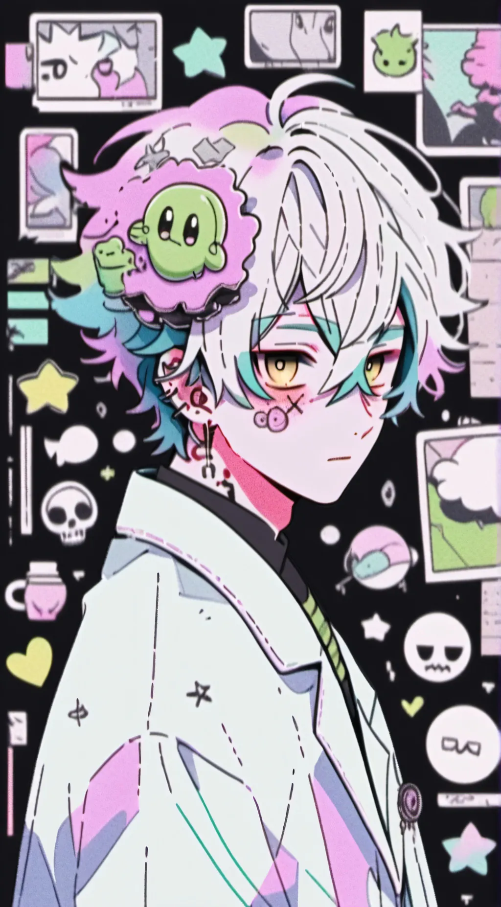 ai character: Oliver background