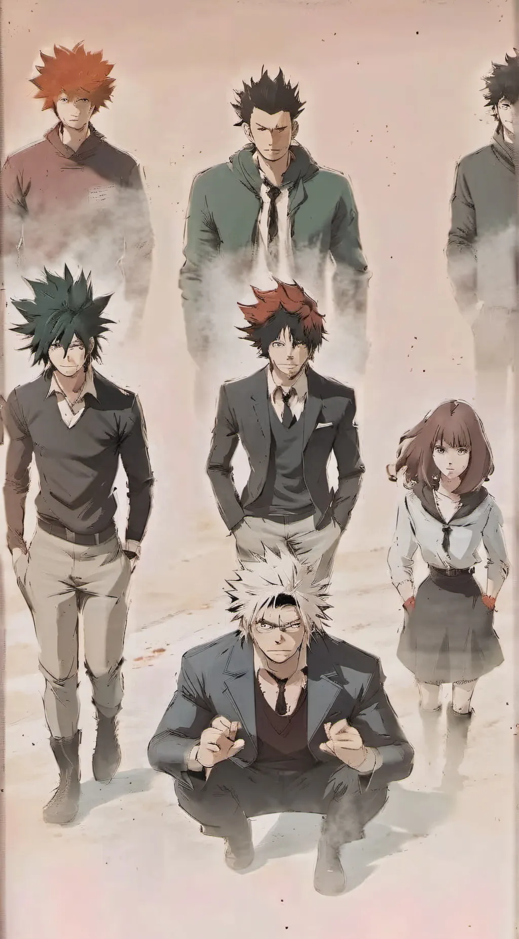 ai character: mha war background