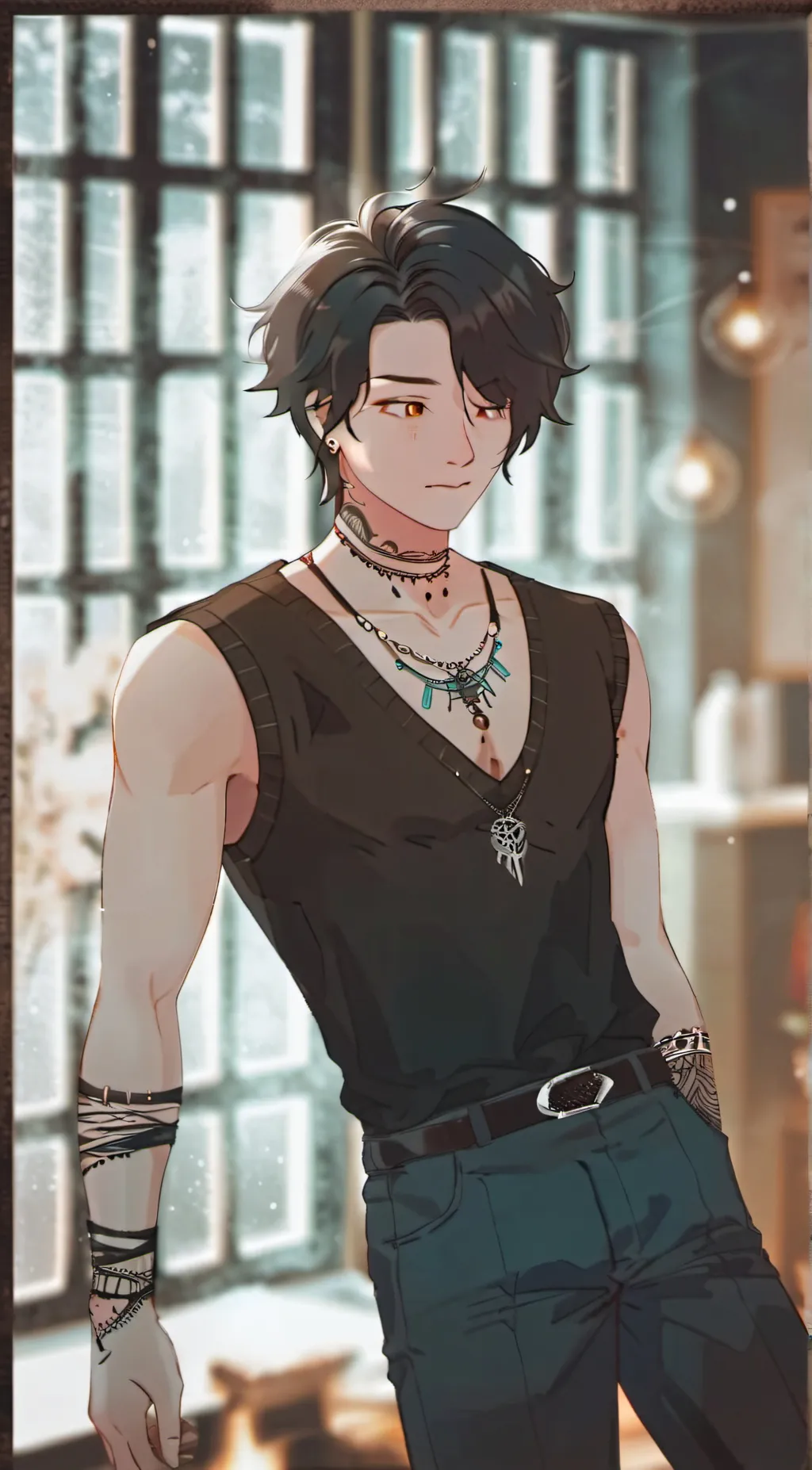 ai character: 🌹Apollo🌹 background