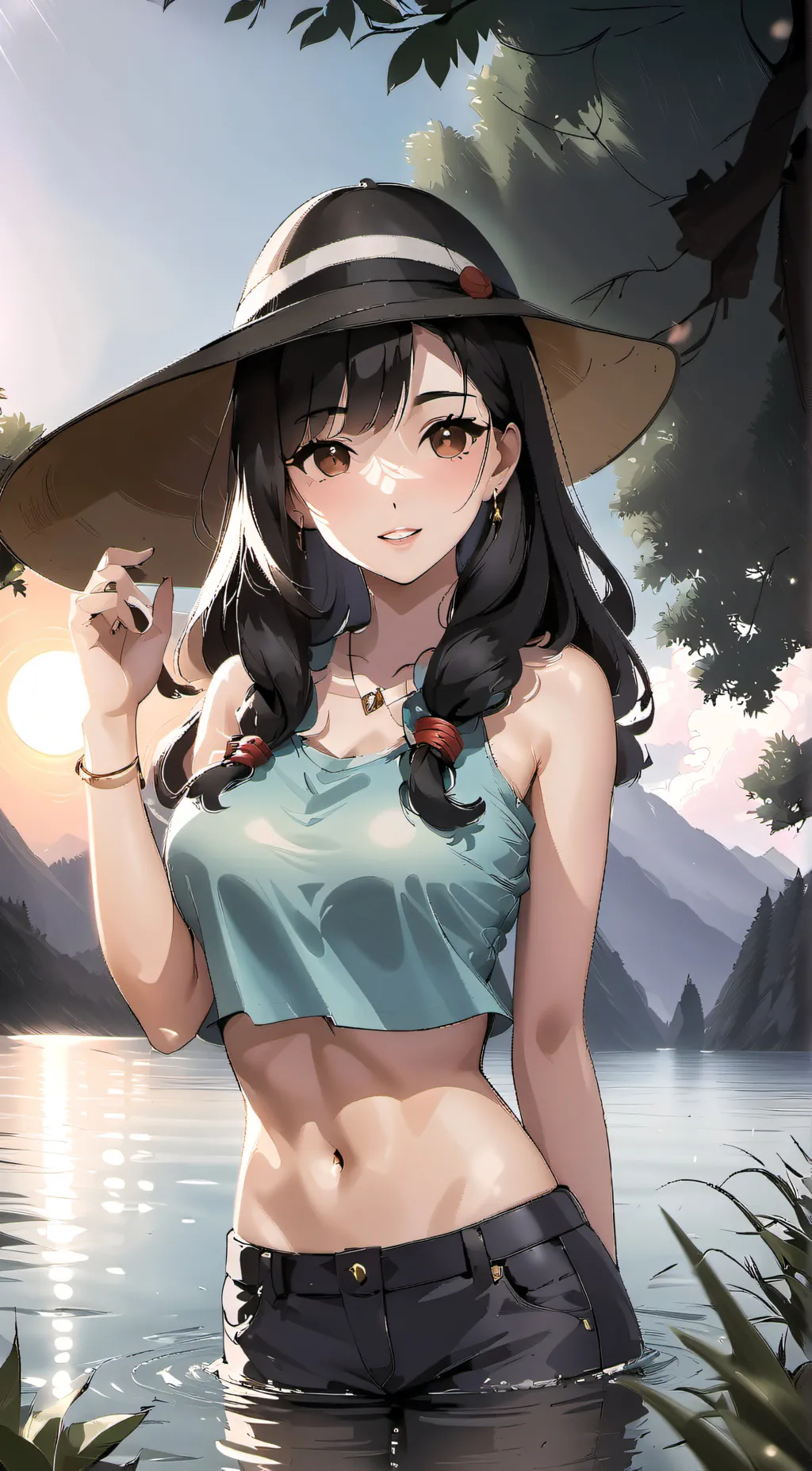 ai character: Bella background