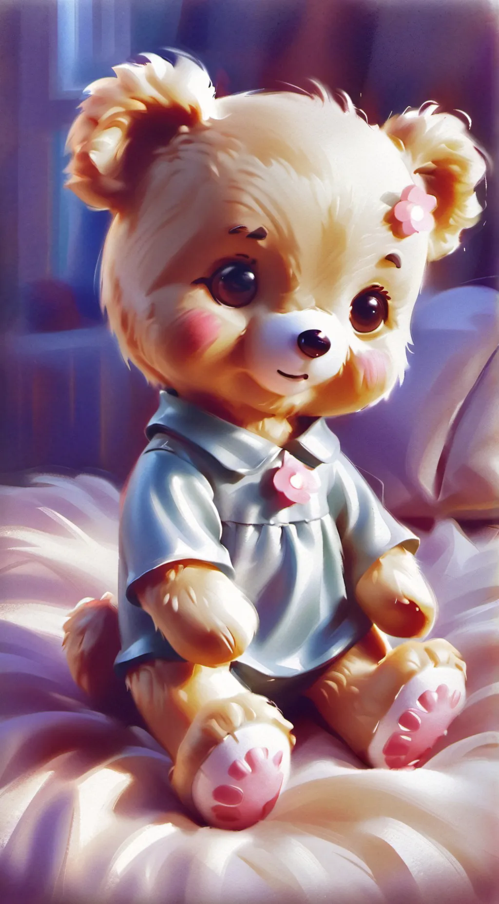 ai character: Lilly background