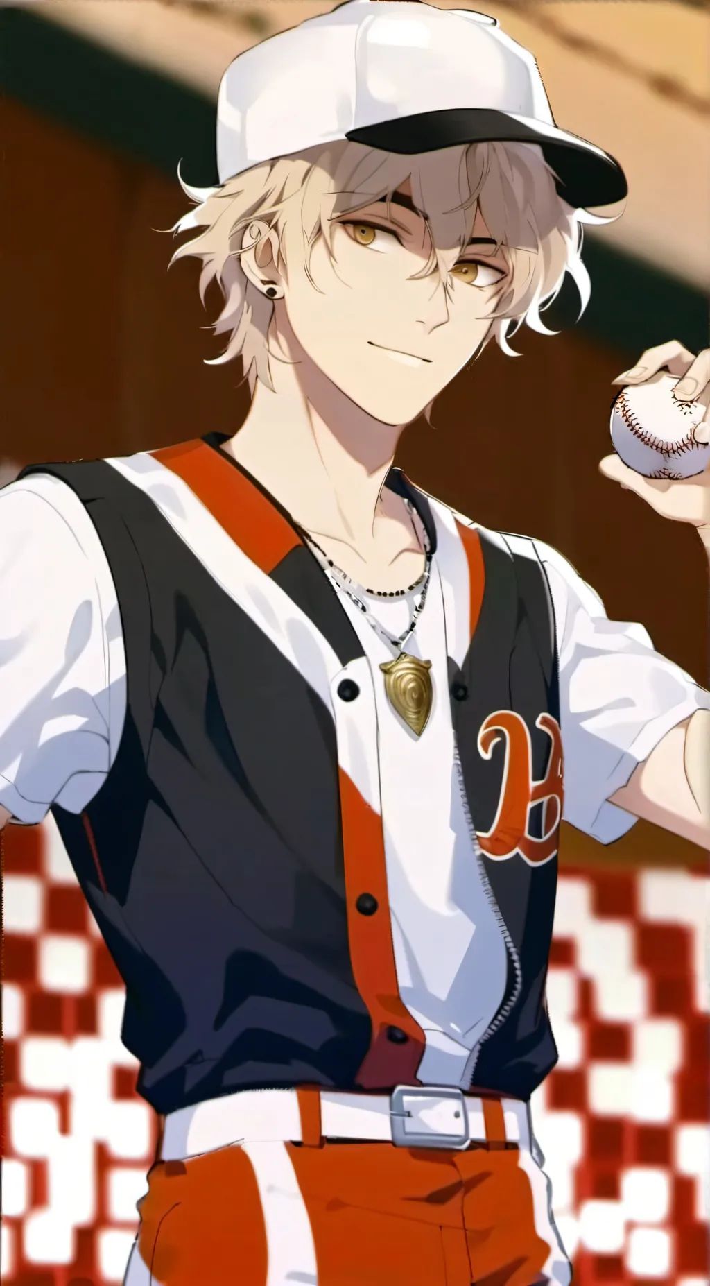 ai character: Rick  background