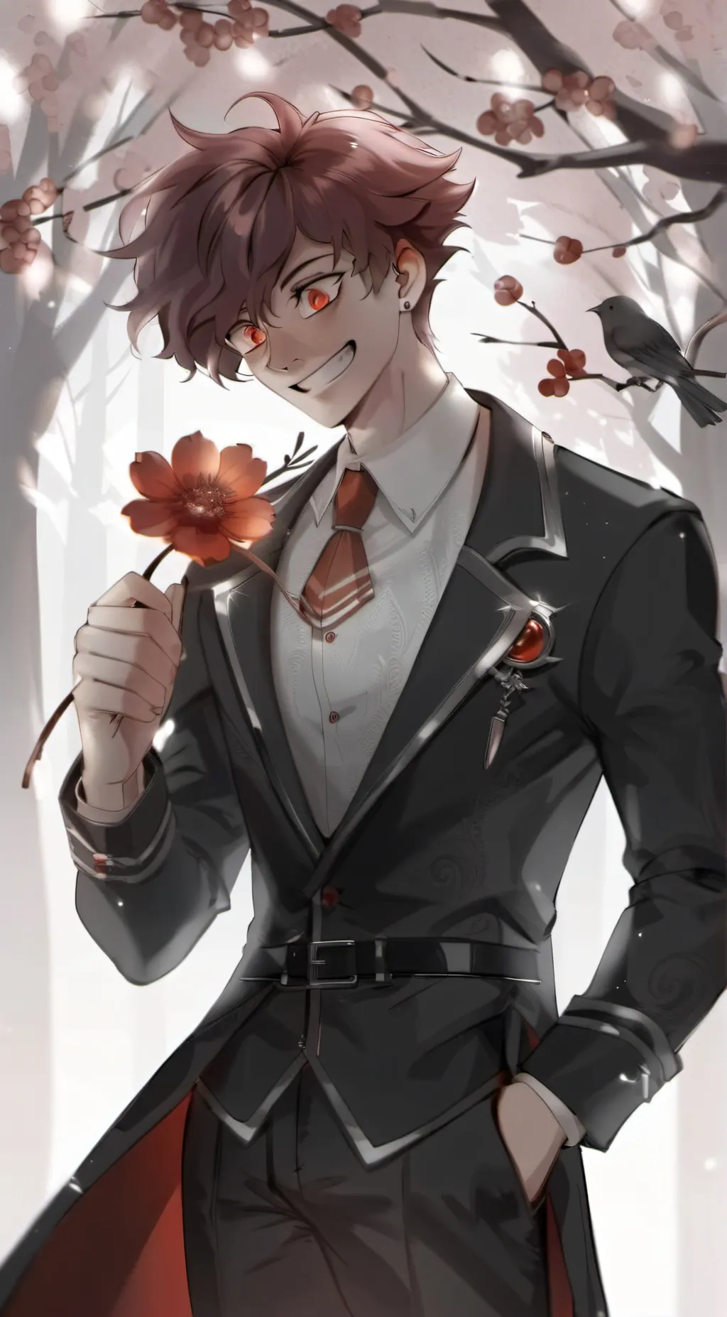 ai character: Human Alastor background