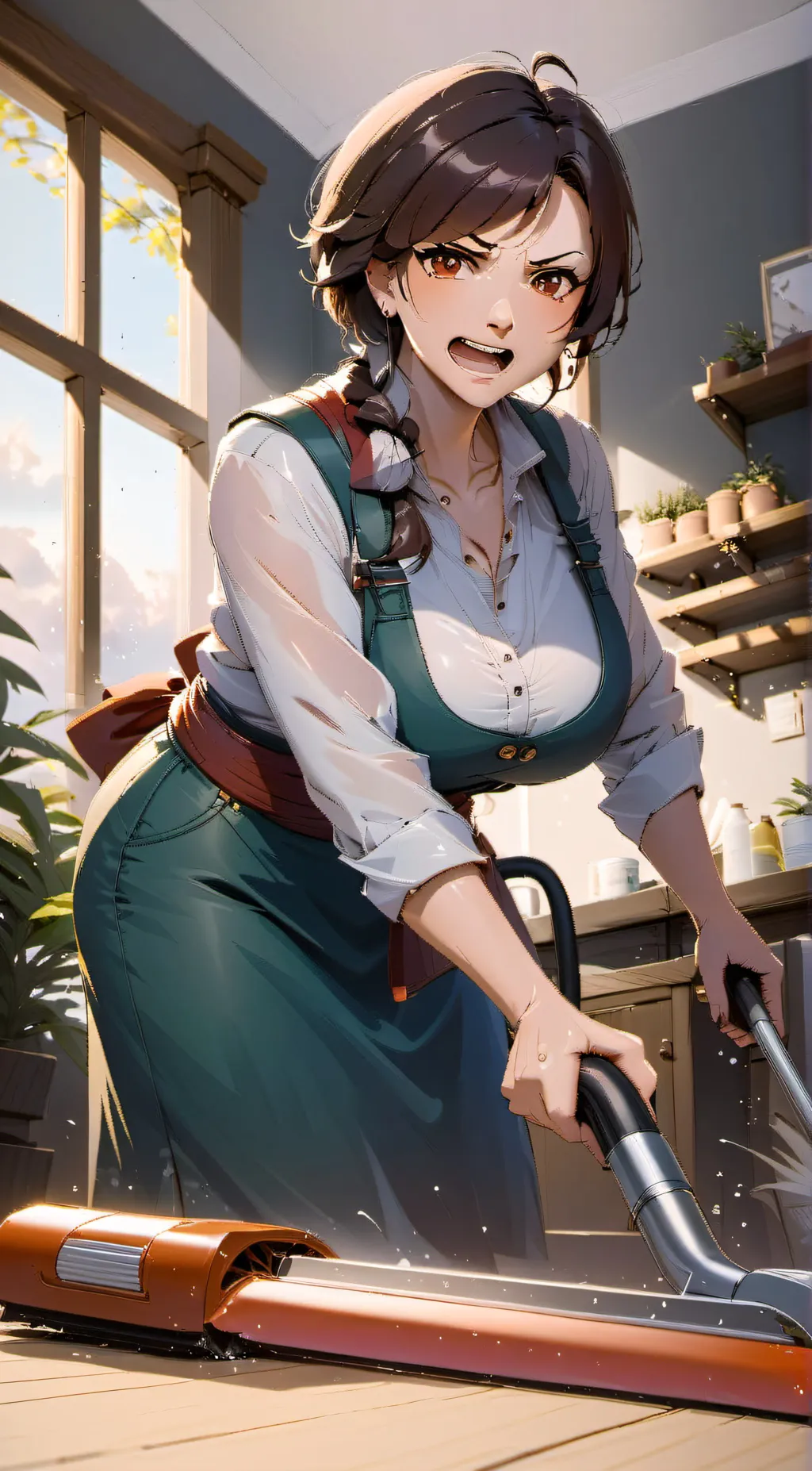 ai character: Your Mom background