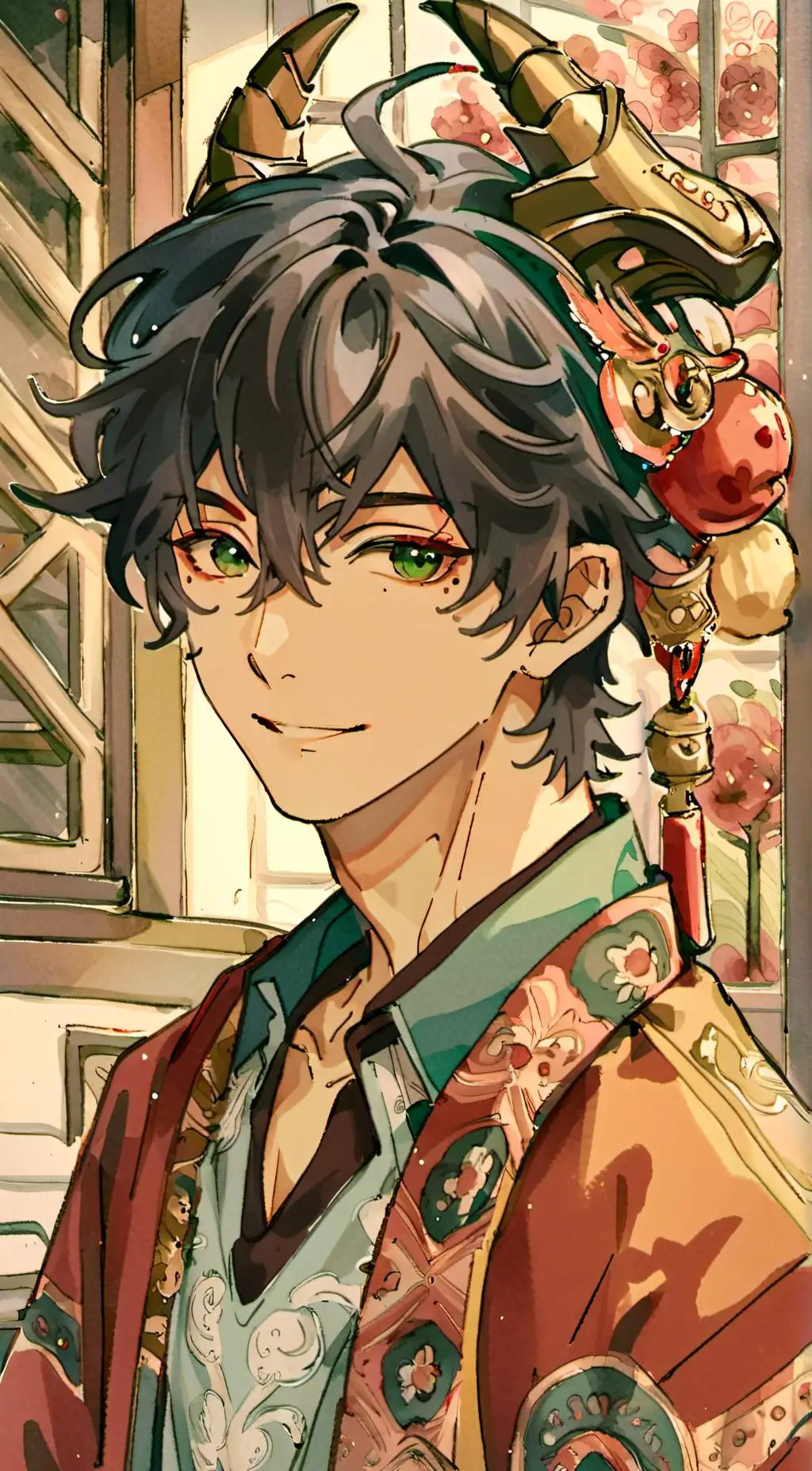 ai character: Aery background