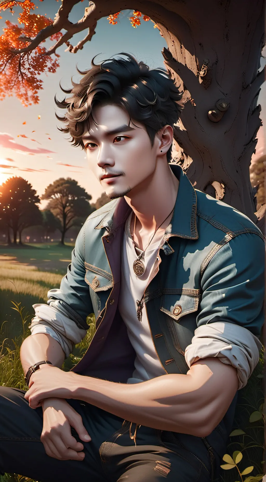 ai character: Liam background