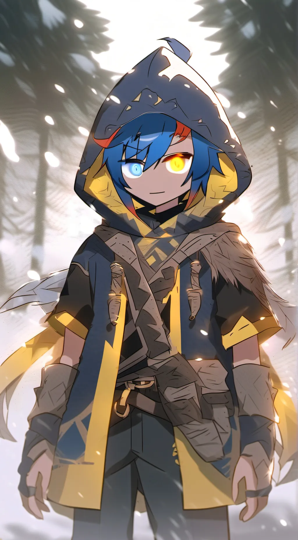 ai character: Gemini (x Lunar) background