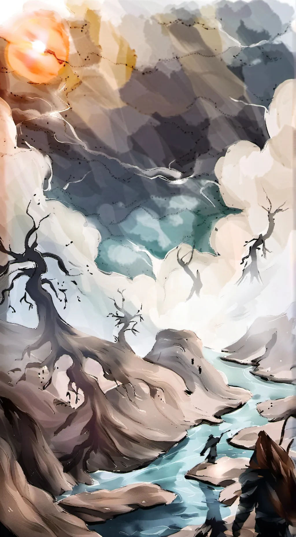 ai character: Serenity background