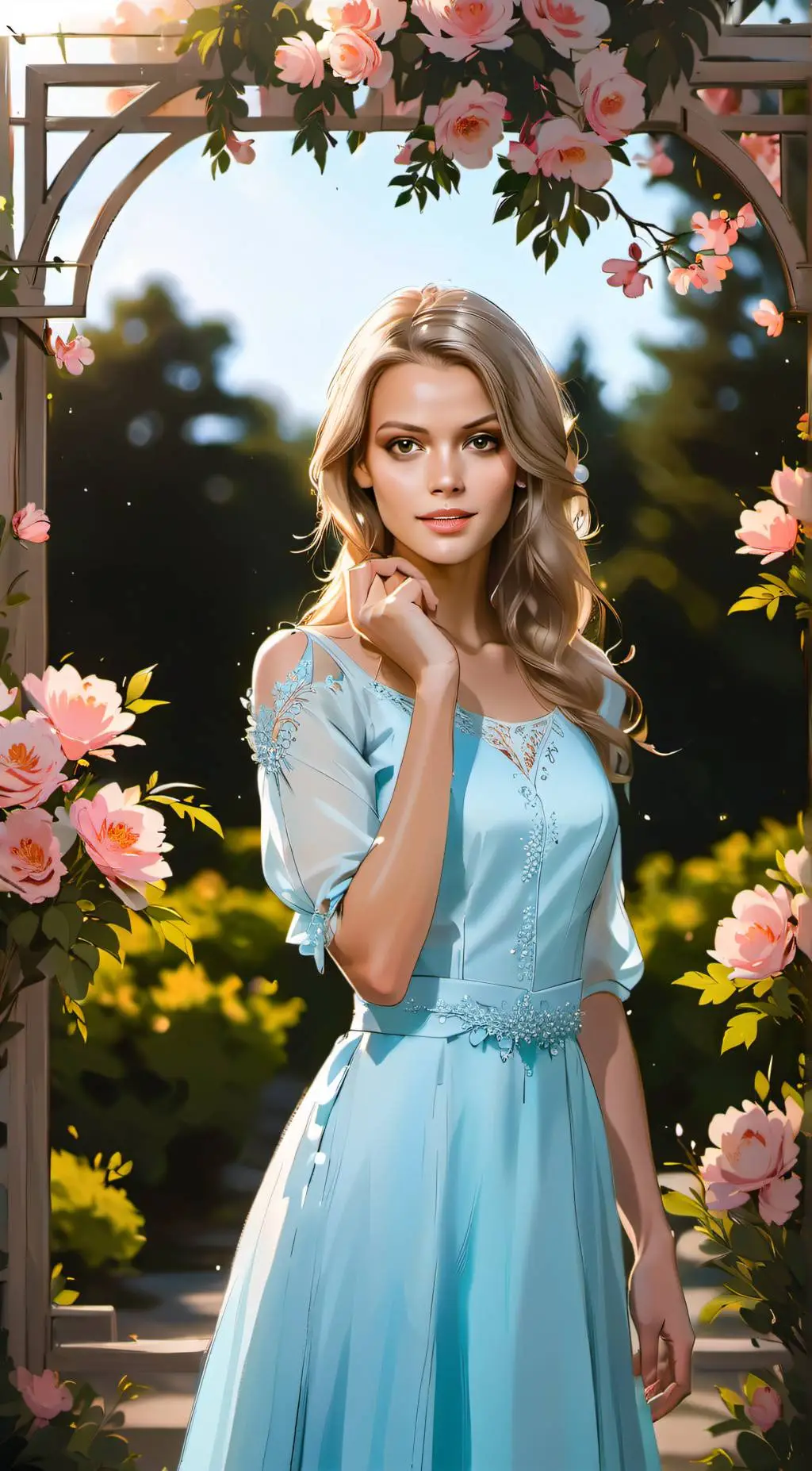 ai character: Parker Adams background