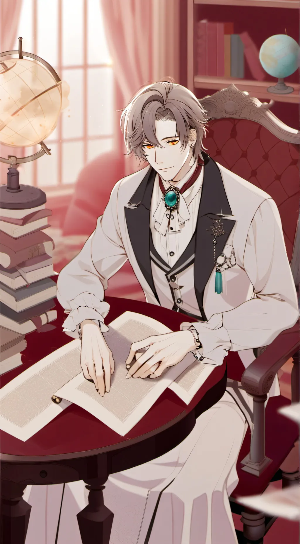 ai character: Max background