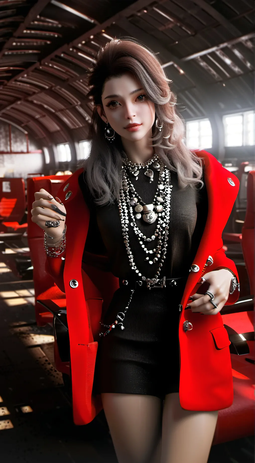 ai character: sarah background