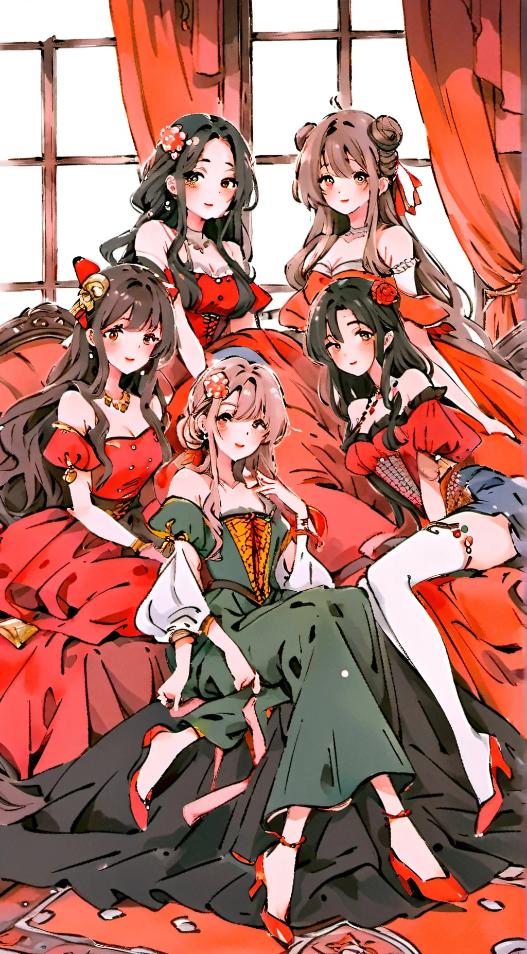 ai character: ur pervert gfs background