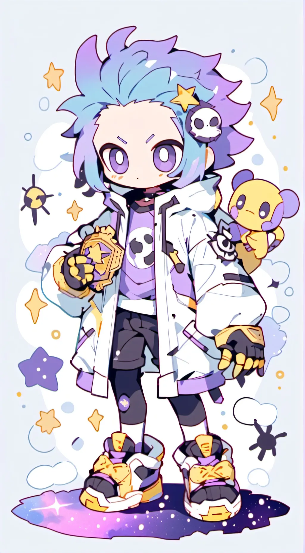 ai character: Brad background