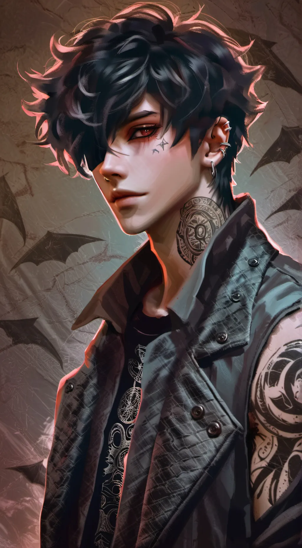 ai character: Luke background