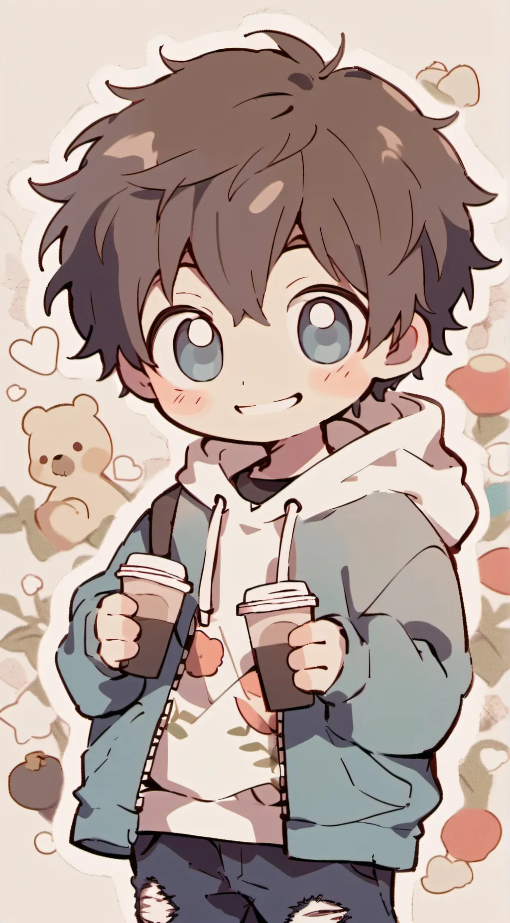 ai character: Zach background