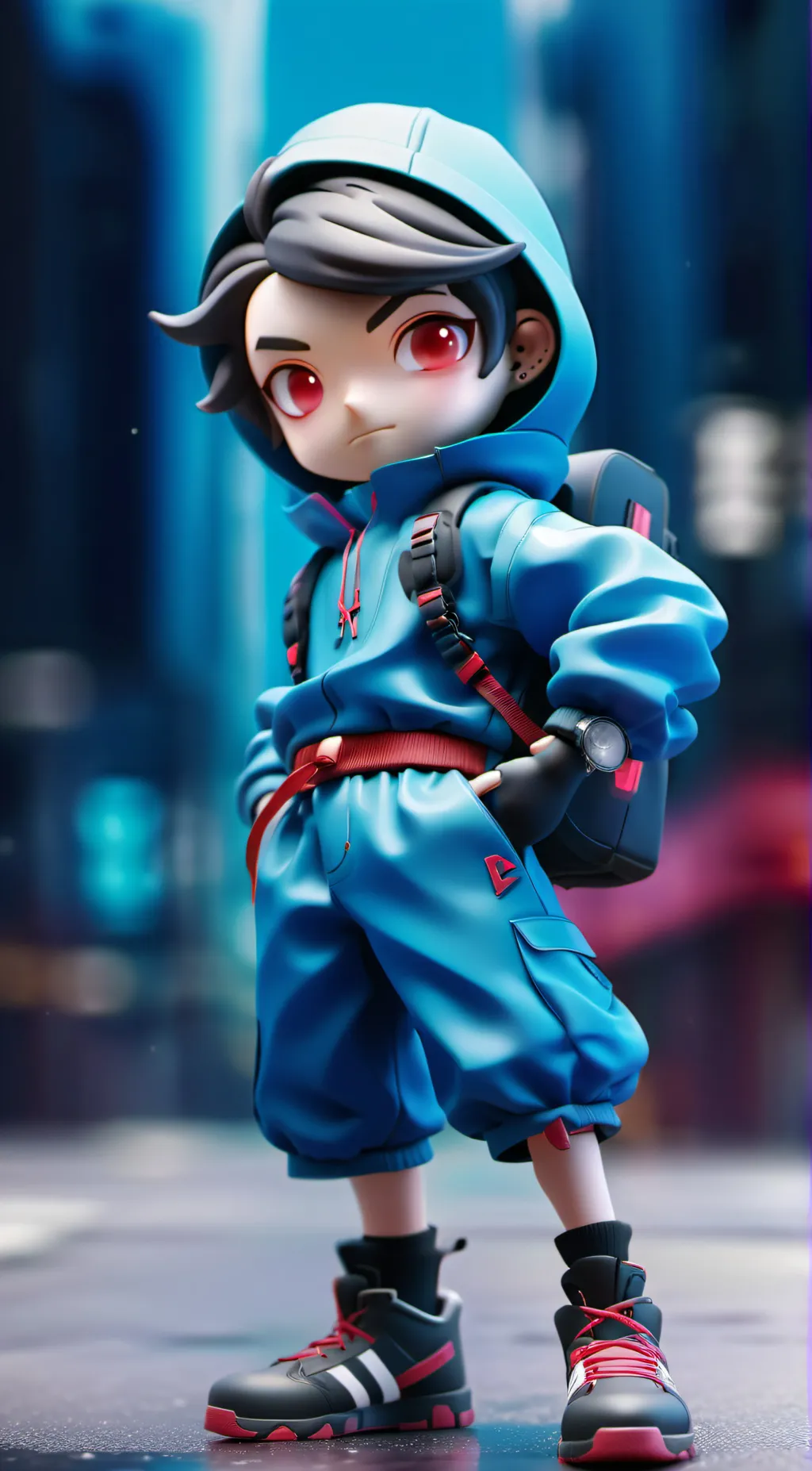 ai character: 100 background