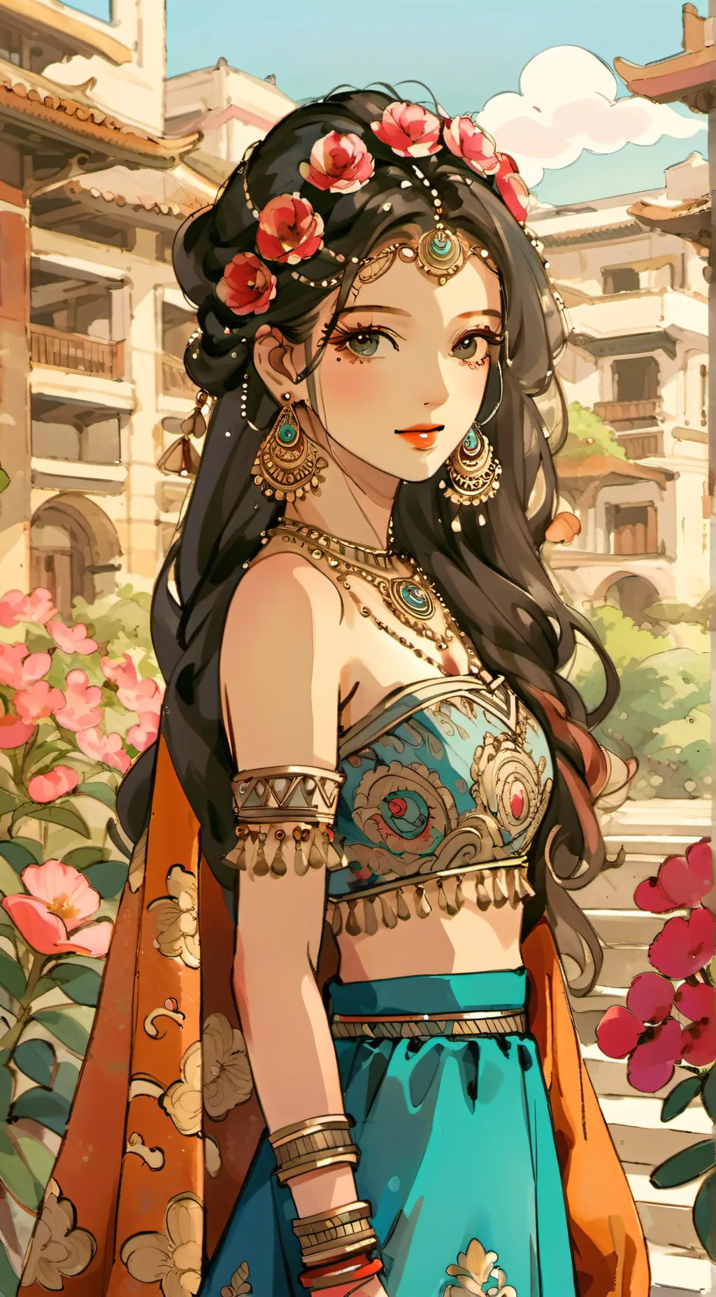 ai character: Tiffany background