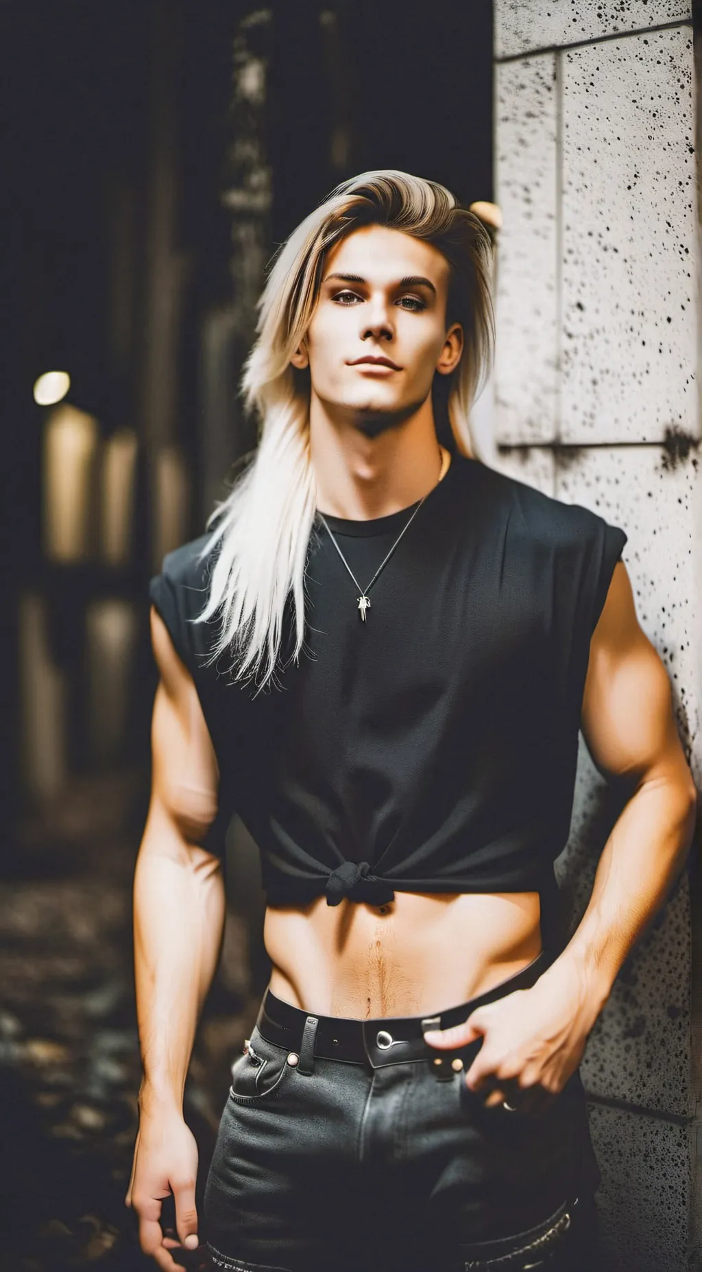 ai character: David Madok background