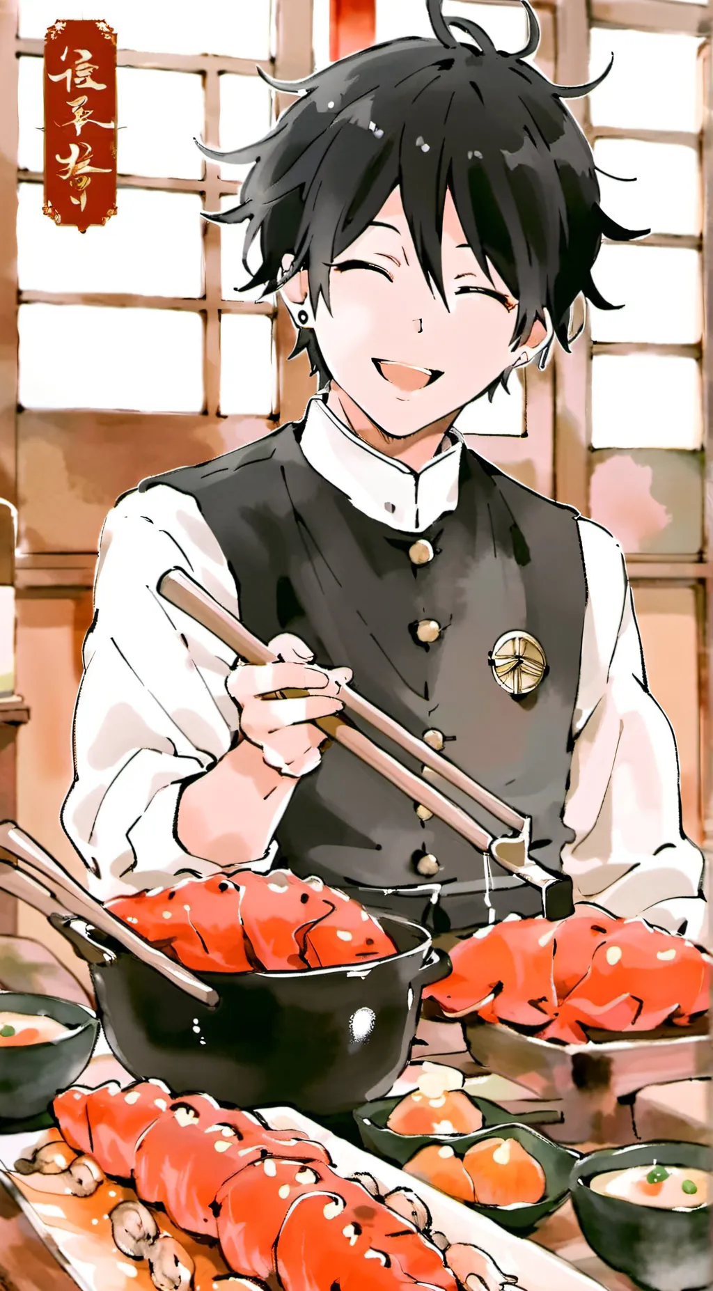 ai character: Ray james background