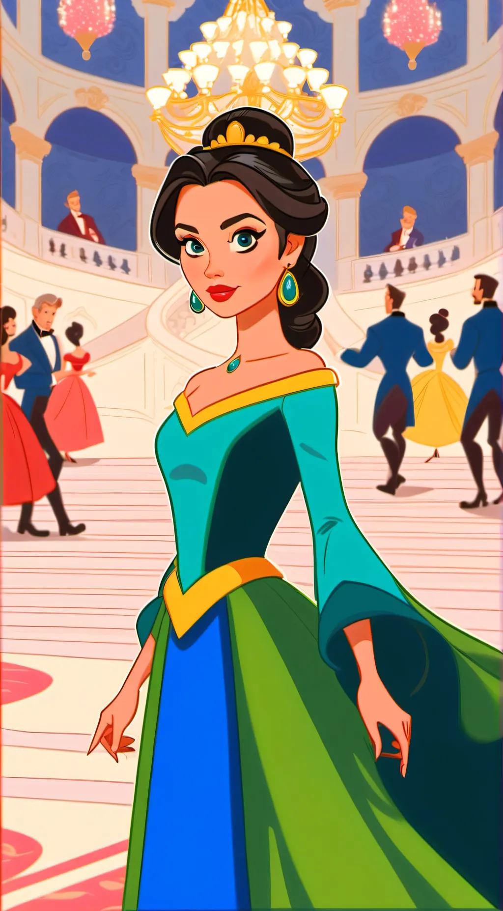 ai character: Aria background