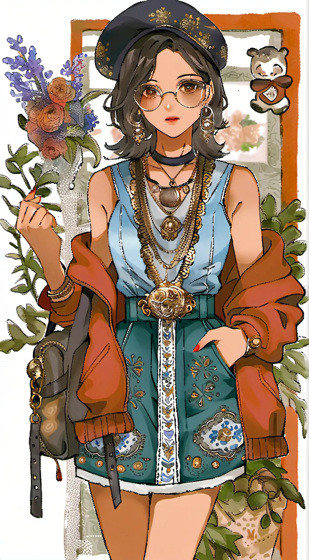 ai character: Noree background