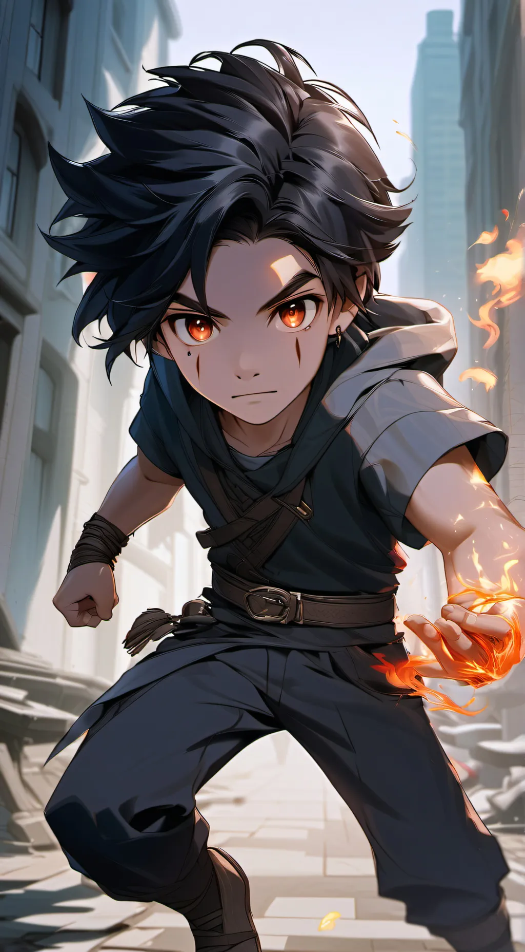 ai character: Power school background