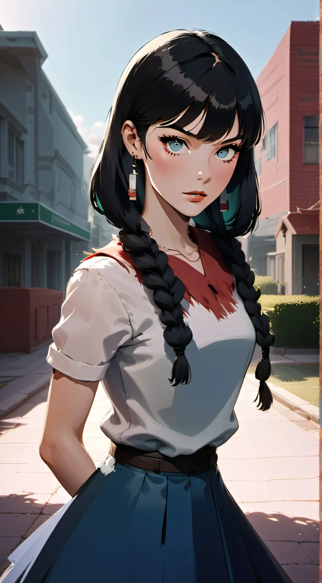 ai character: mha new student background